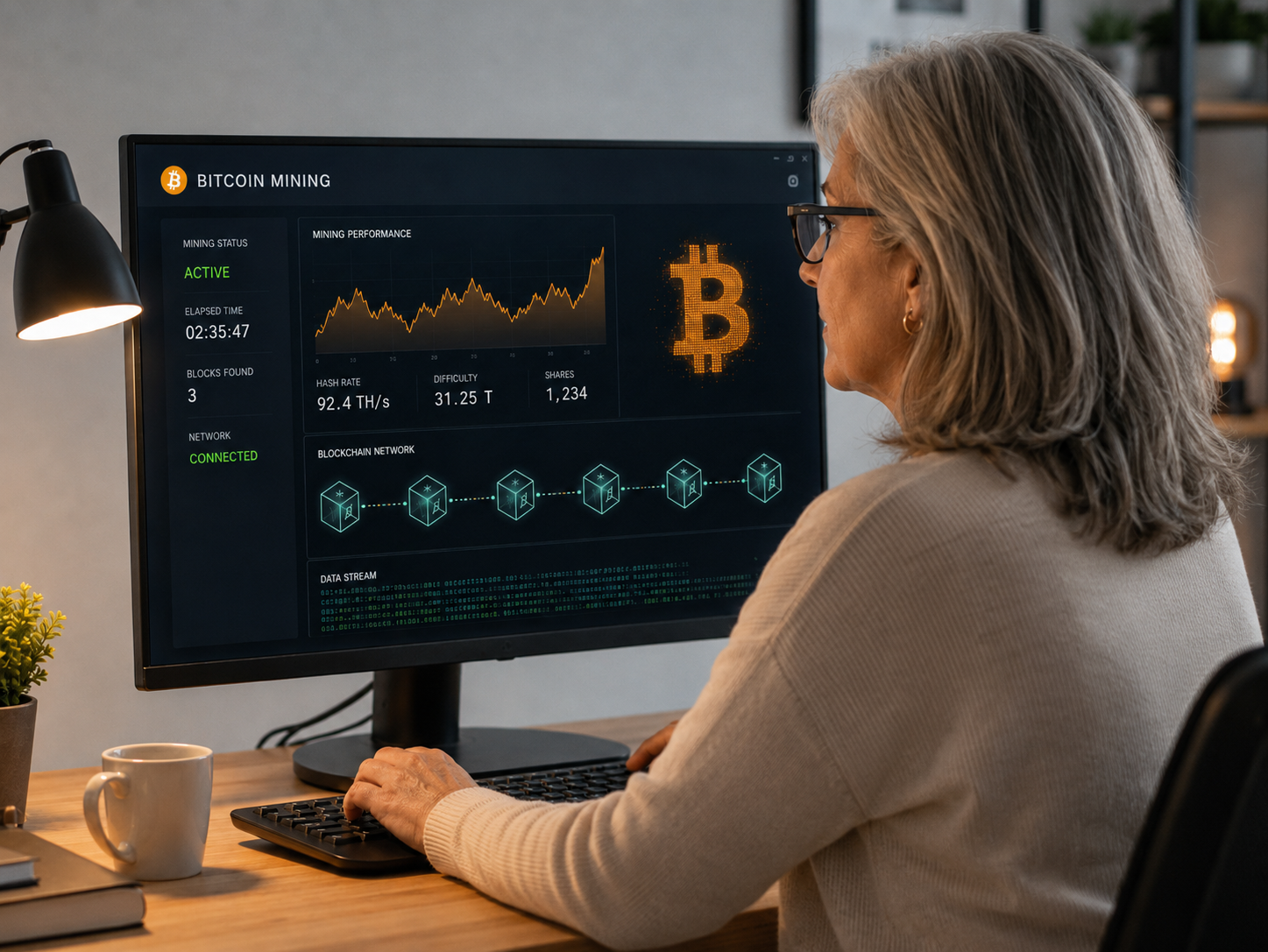 mineirando bitcoin